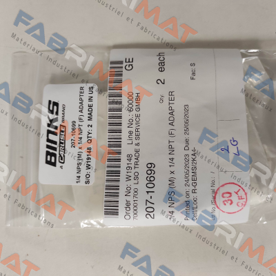 Binks-207-10699 price