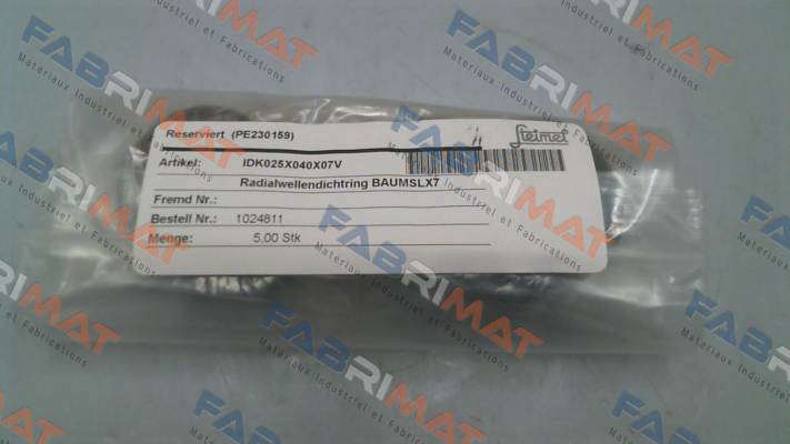 Steimel-IDK025X040X07V price