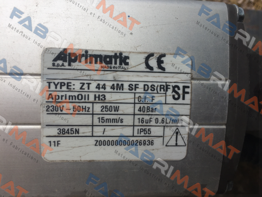 Aprimatic-P/N: 41009/009 Type: ZT 44 4M SF DS (RF) price