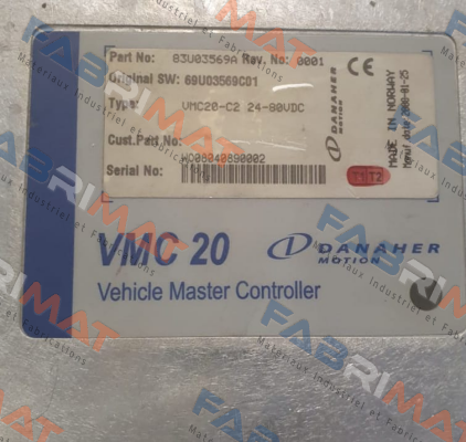 Danaher Motion-83U03569A price