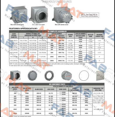 Killark (Hubbell)-GRL-600L price