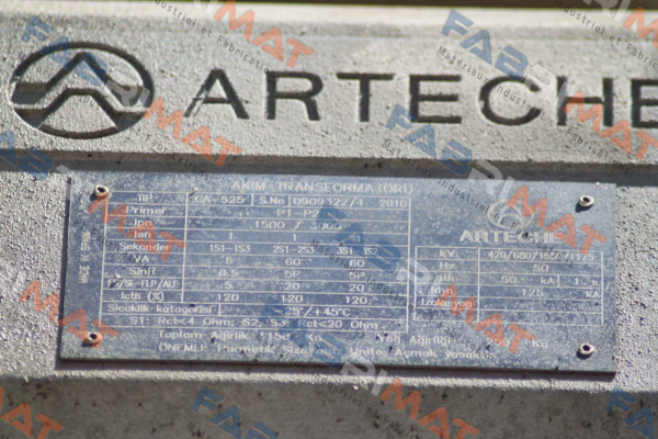 Arteche-CA-525 S/N:0909322/1 2010  price