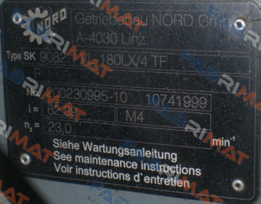 Nord-SK9082.1 VL 180LX/4TF price