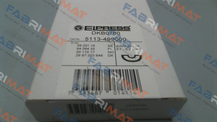 Elpress-p/n: 5113-499000, Type: DKB0760 price