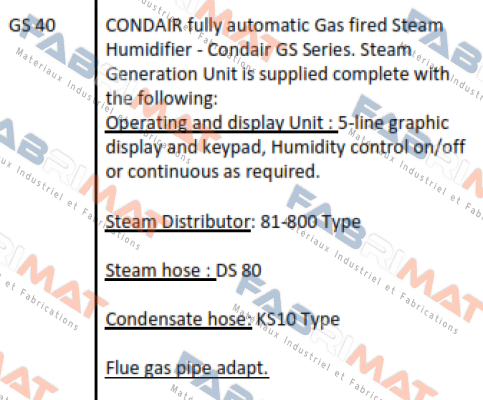 Condair-1509817  price
