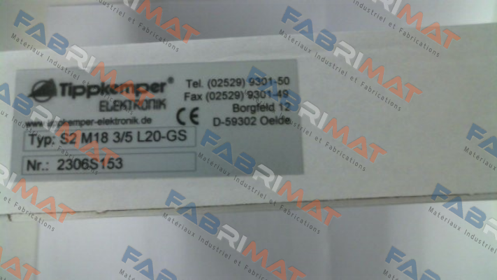 Tippkemper-S2 M18 3/5 L20-GS price