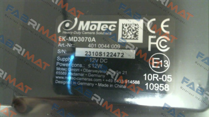 Motec-P/N: 4010022100 Type: MD3070A price