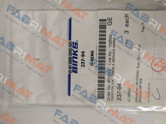 Binks-237-94 price