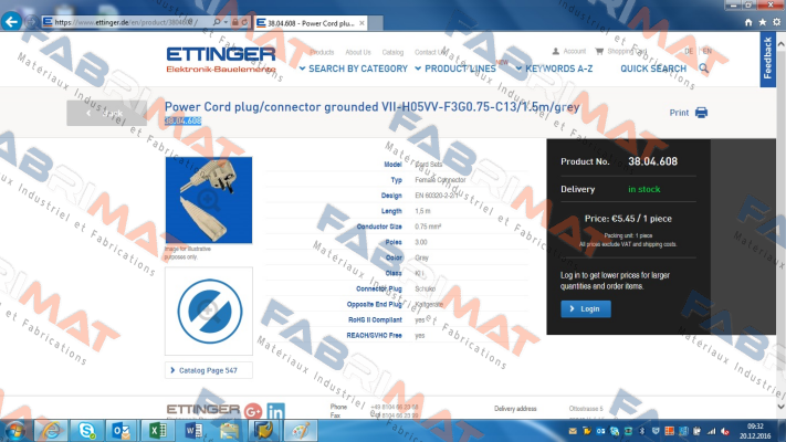 Ettinger-38.04.608  price